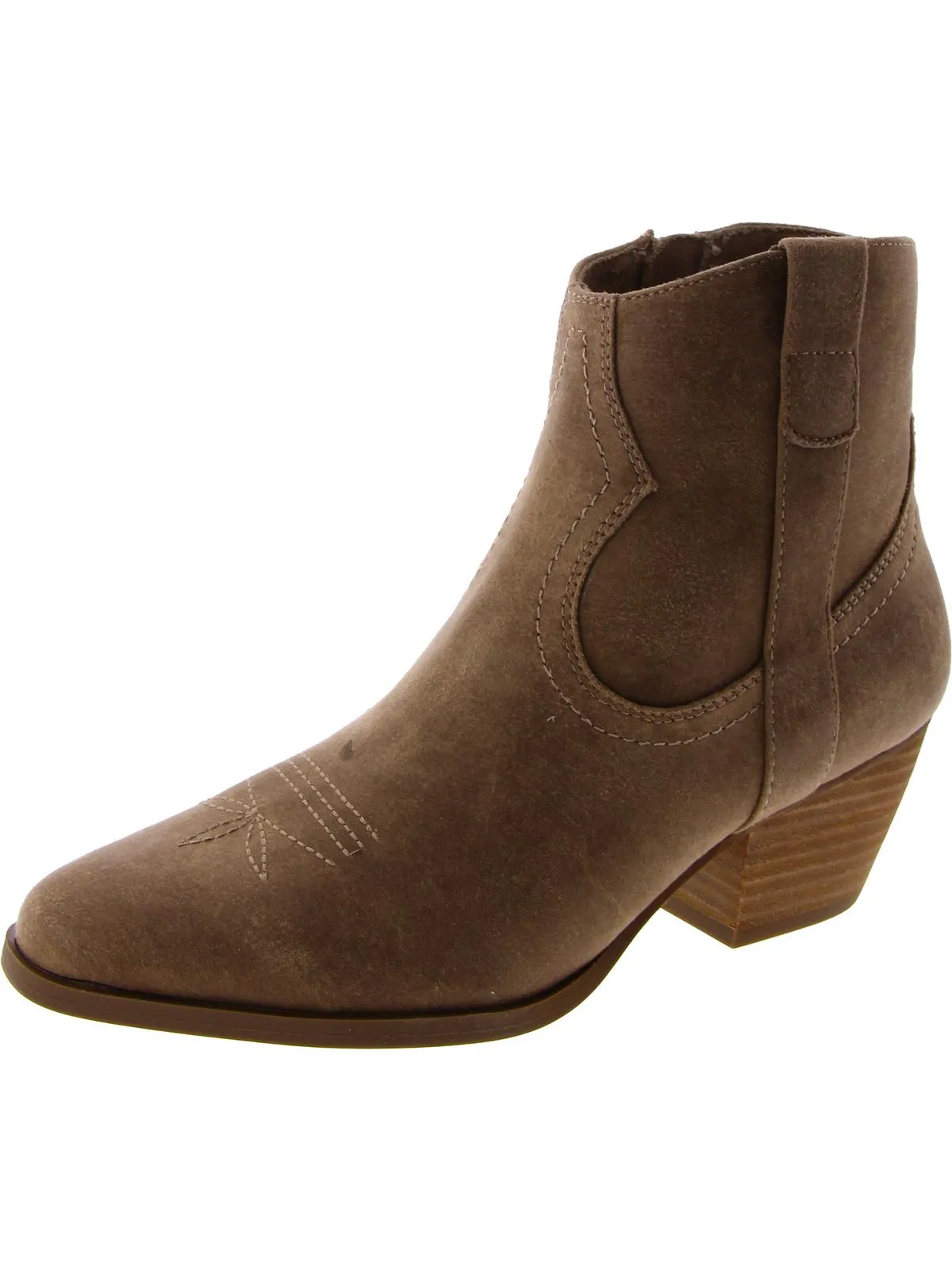 Pueblo Womens Faux Leather Cowboy, Western Boots