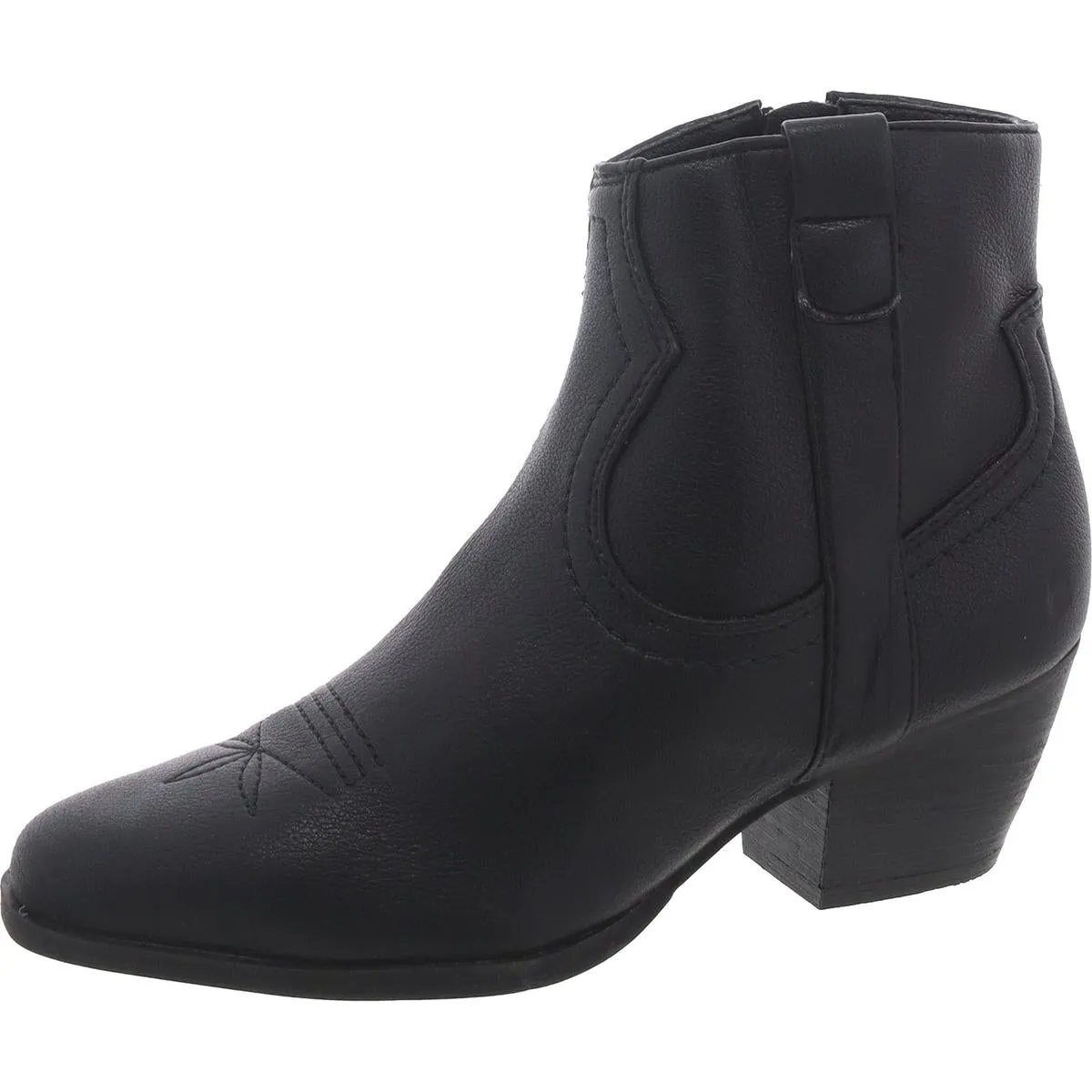 Pueblo Womens Faux Leather Cowboy, Western Boots