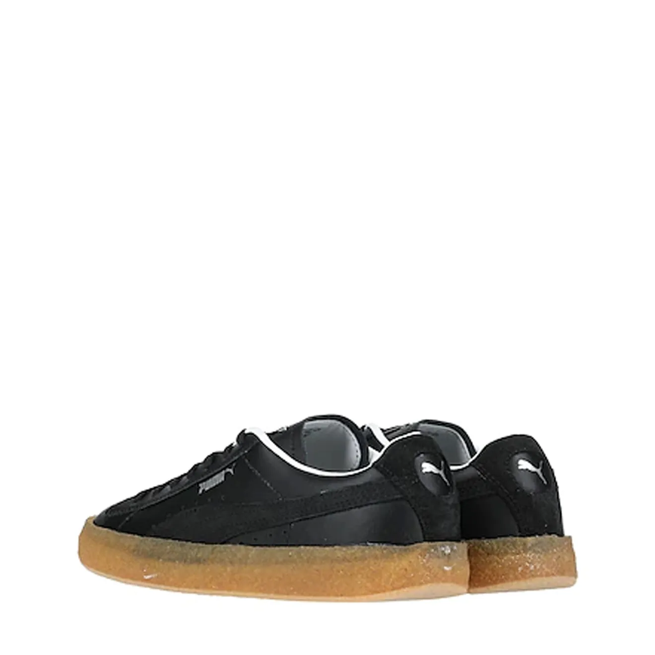 Puma Womens Suede Crepe Trainer  Black
