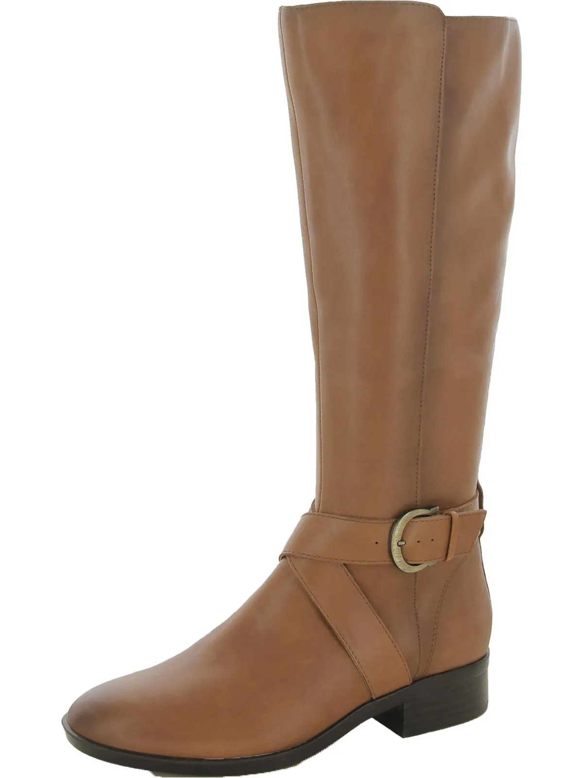 Raisa Womens Leather Knee-High Boots