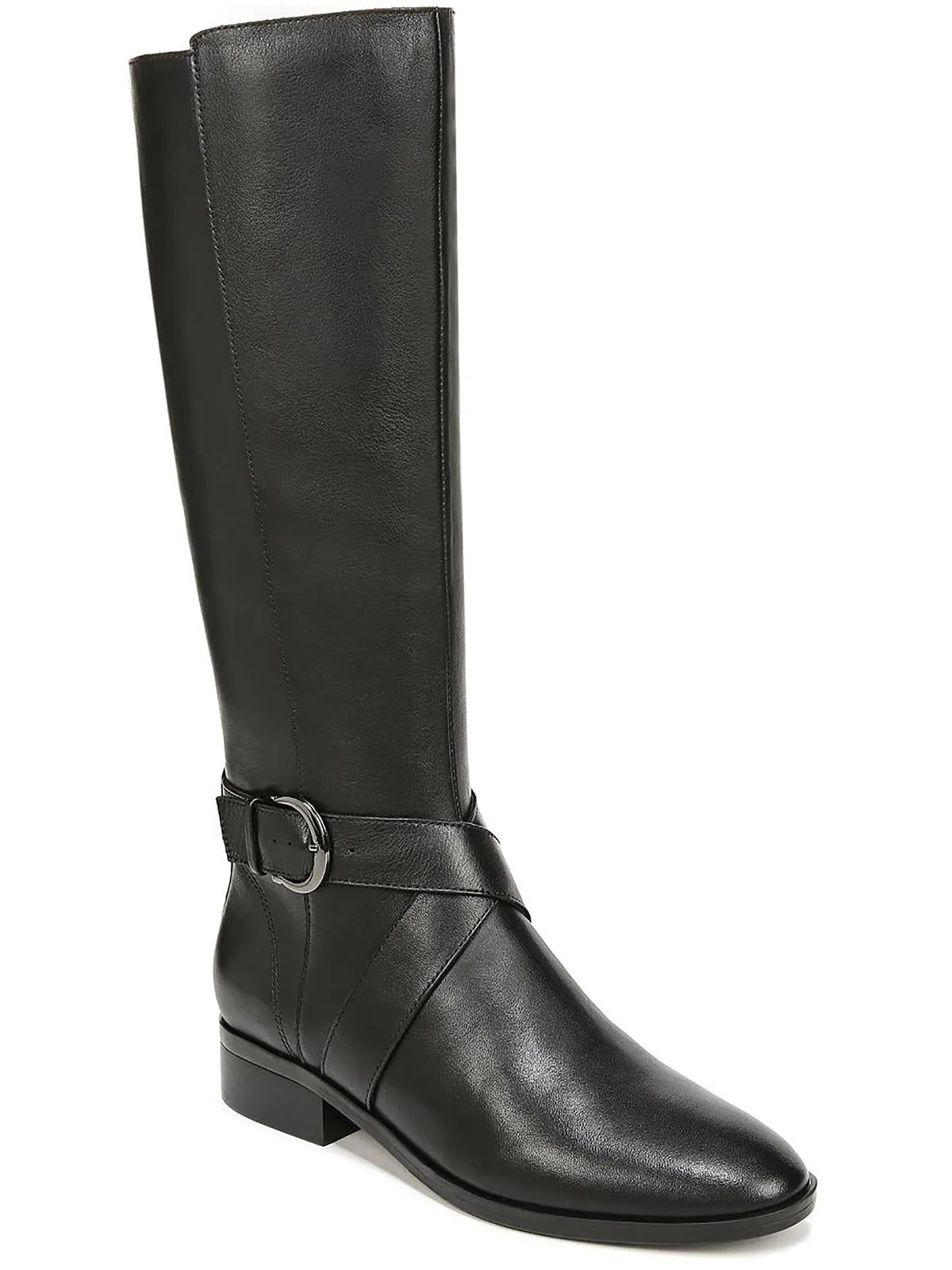 Raisa Womens Leather Knee-High Boots