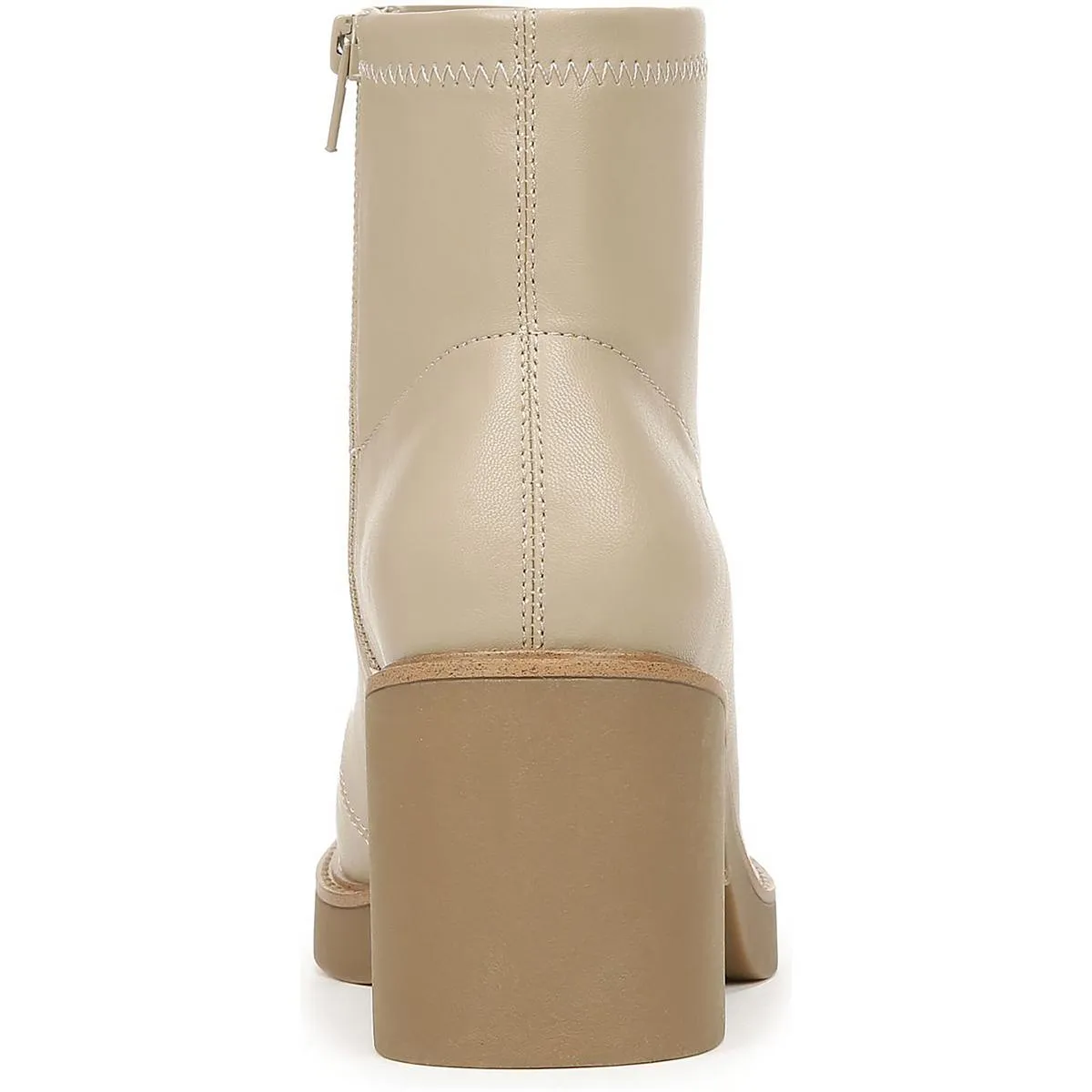 Remix Womens Faux Leather Zipper Ankle Boots