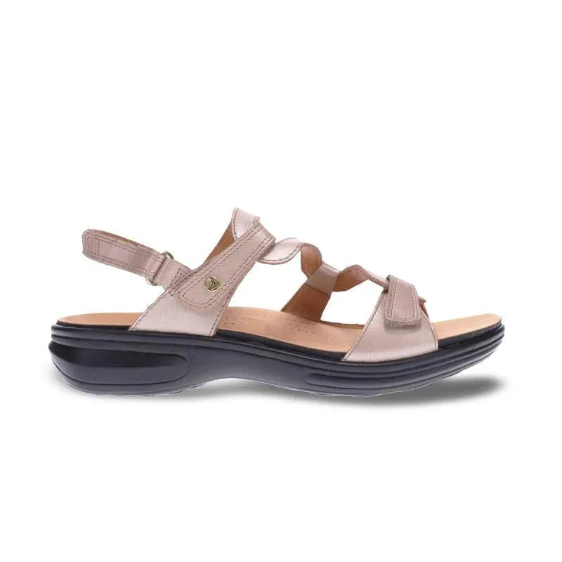 REVERE EMERALD 3 STRAP LEATHER SANDAL - FINAL SALE!