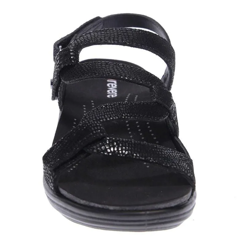 REVERE EMERALD 3 STRAP LEATHER SANDAL - FINAL SALE!