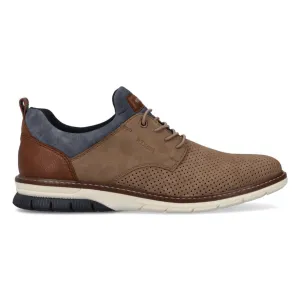 Rieker Men's 14450-64 Dustin Fango/Toffee/Navy