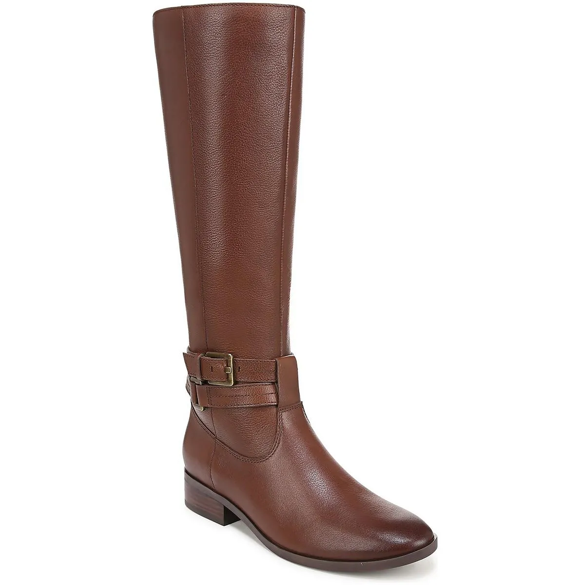 Rory Womens Leather Riding Knee-High Boots