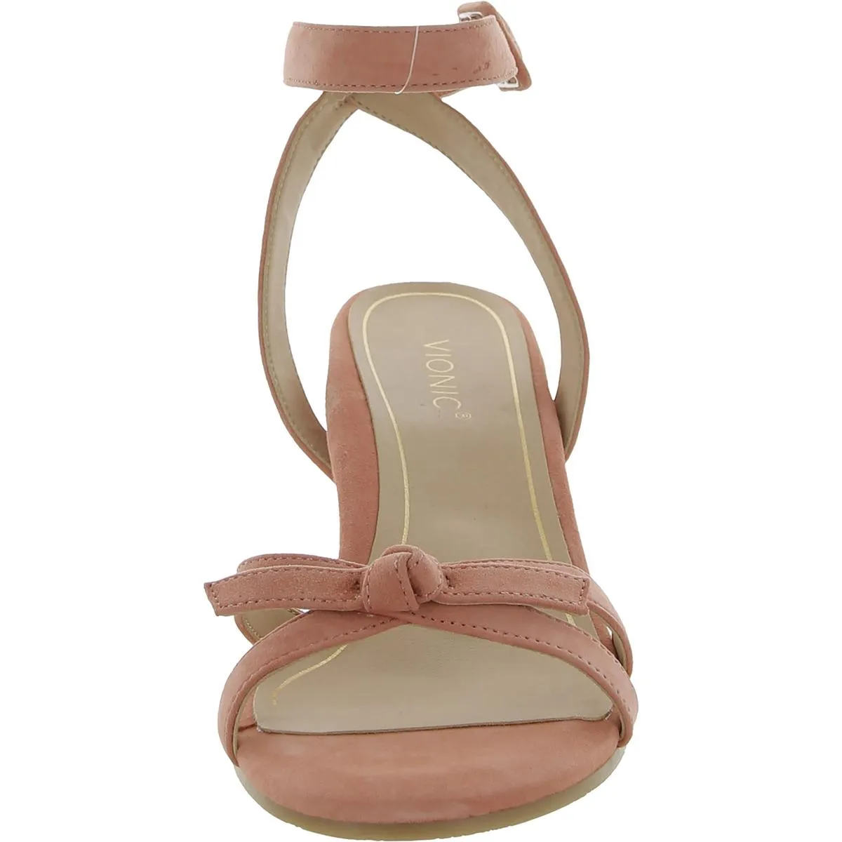 Rosabel Womens Suede Ankle Strap Heels