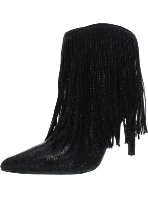 Sahoj Womens Man Made Ankle Boots