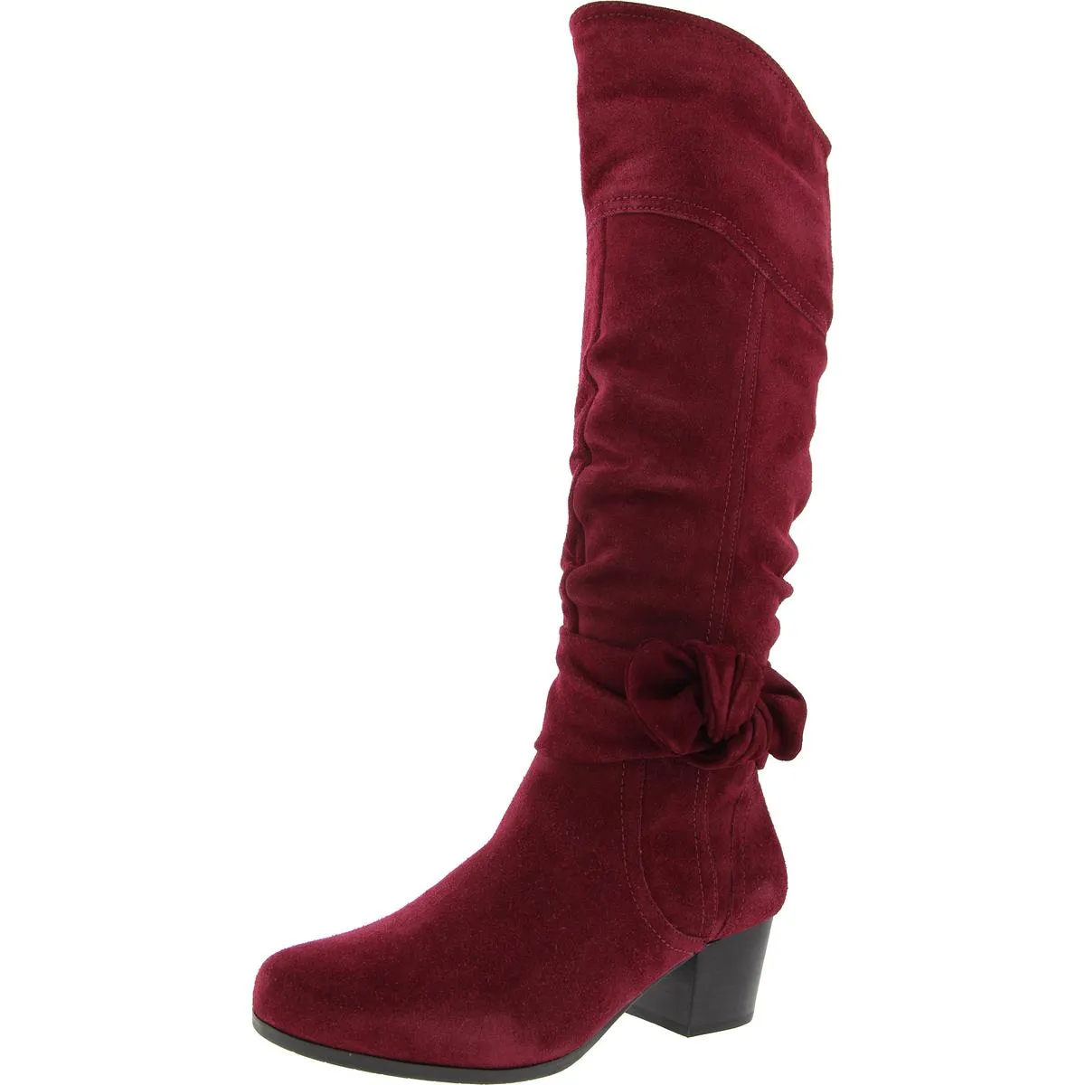 Sassy  Womens Leather Tall Knee-High Boots