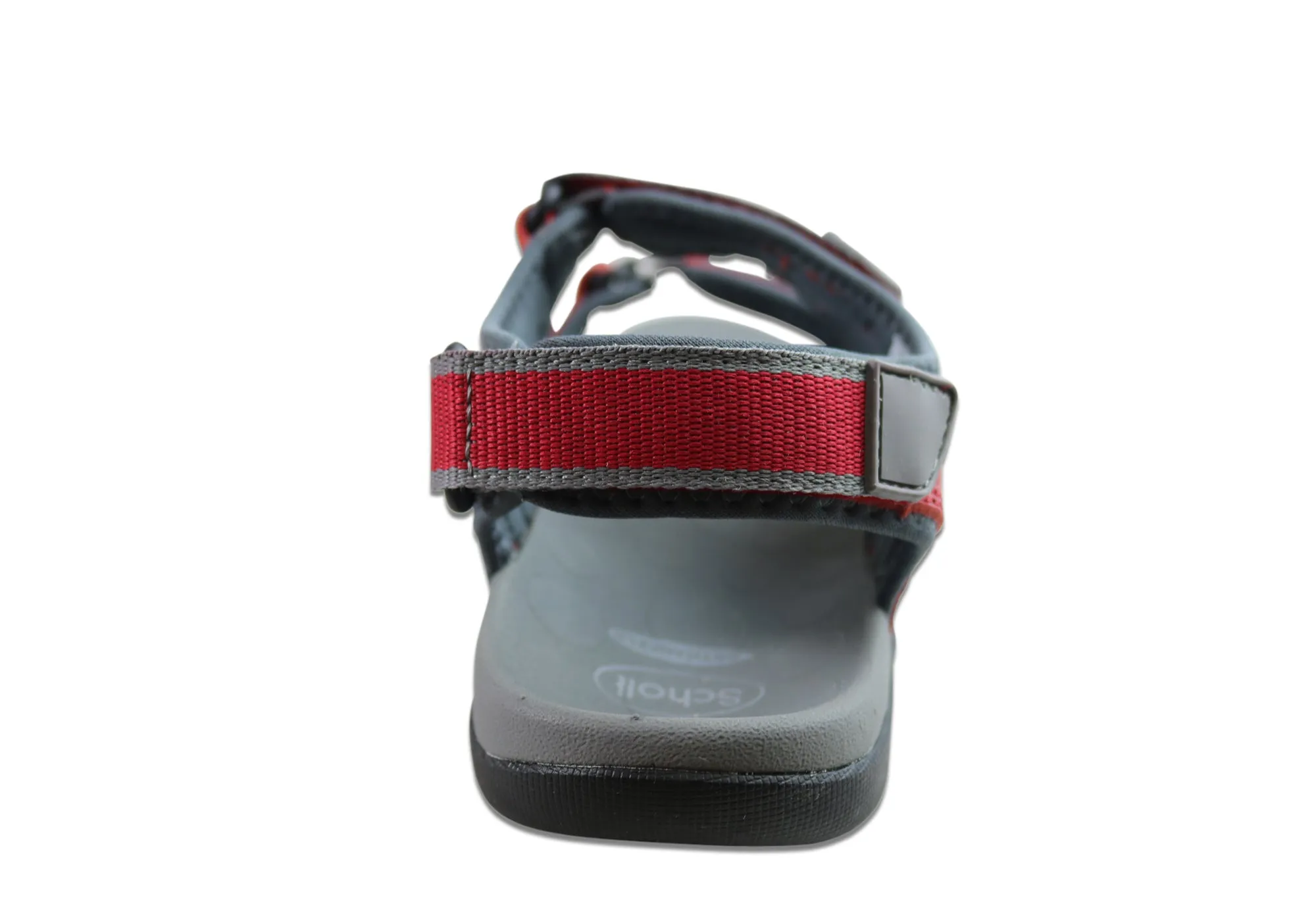 Scholl Orthaheel Bribie Womens Leather Adjustable Supportive Sandals Scholl Orthaheel Shoes