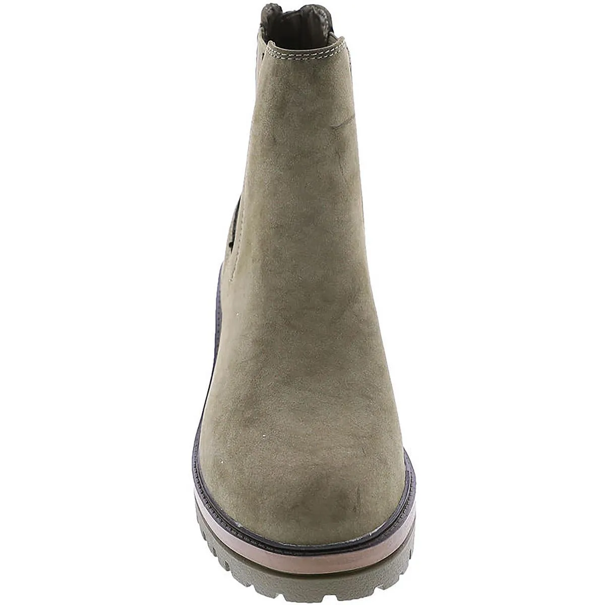 Sefi Womens Suede Ankle Chelsea Boots