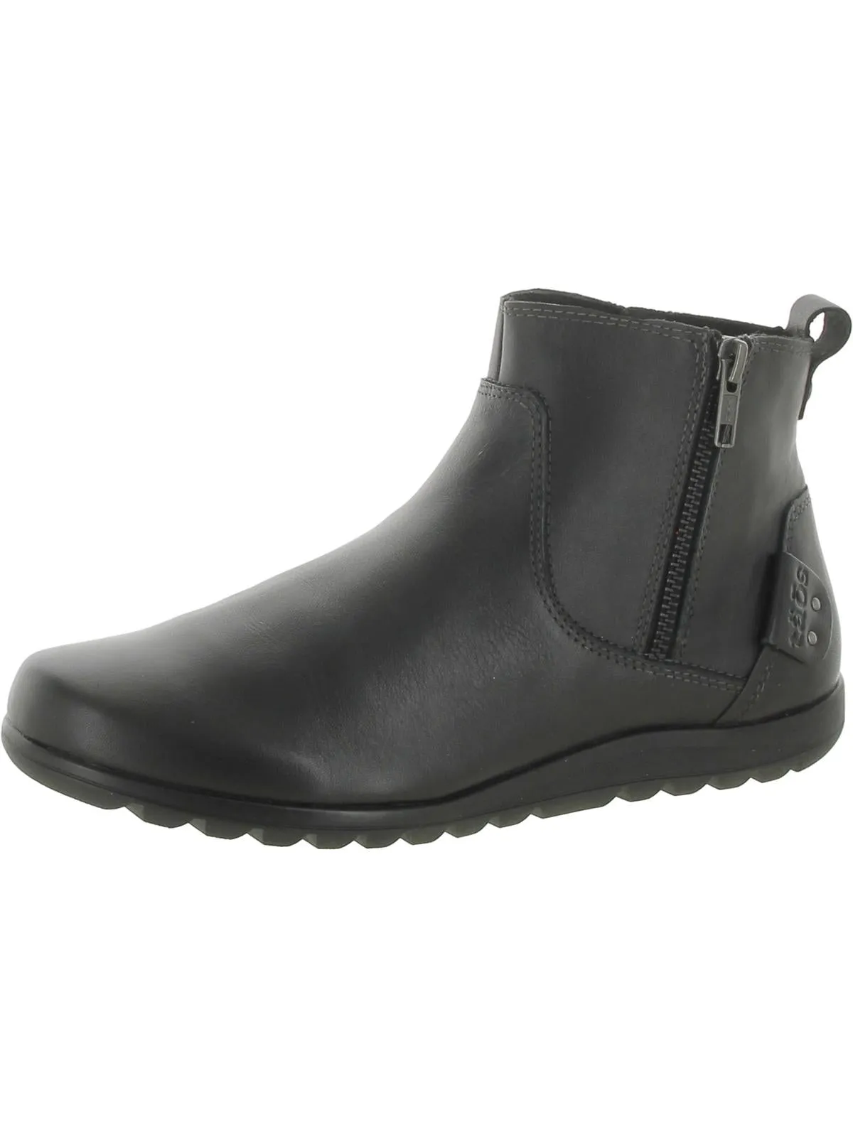 Select Womens Leather Zipper Ankle Boots