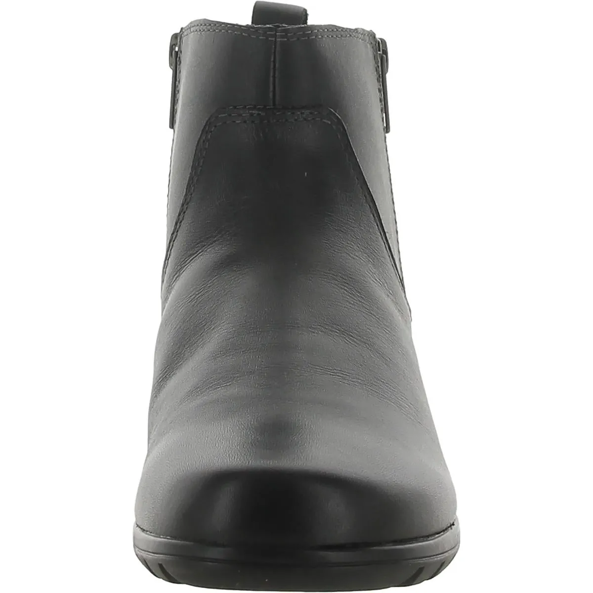 Select Womens Leather Zipper Ankle Boots