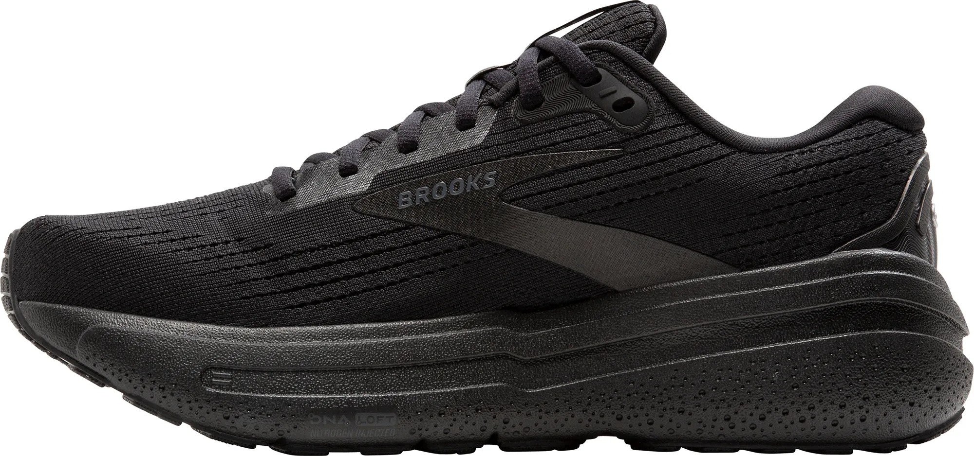Shoes Brooks Brooks Ghost Max 2 WIDE FIT (2E) Womens Running Shoes - Black