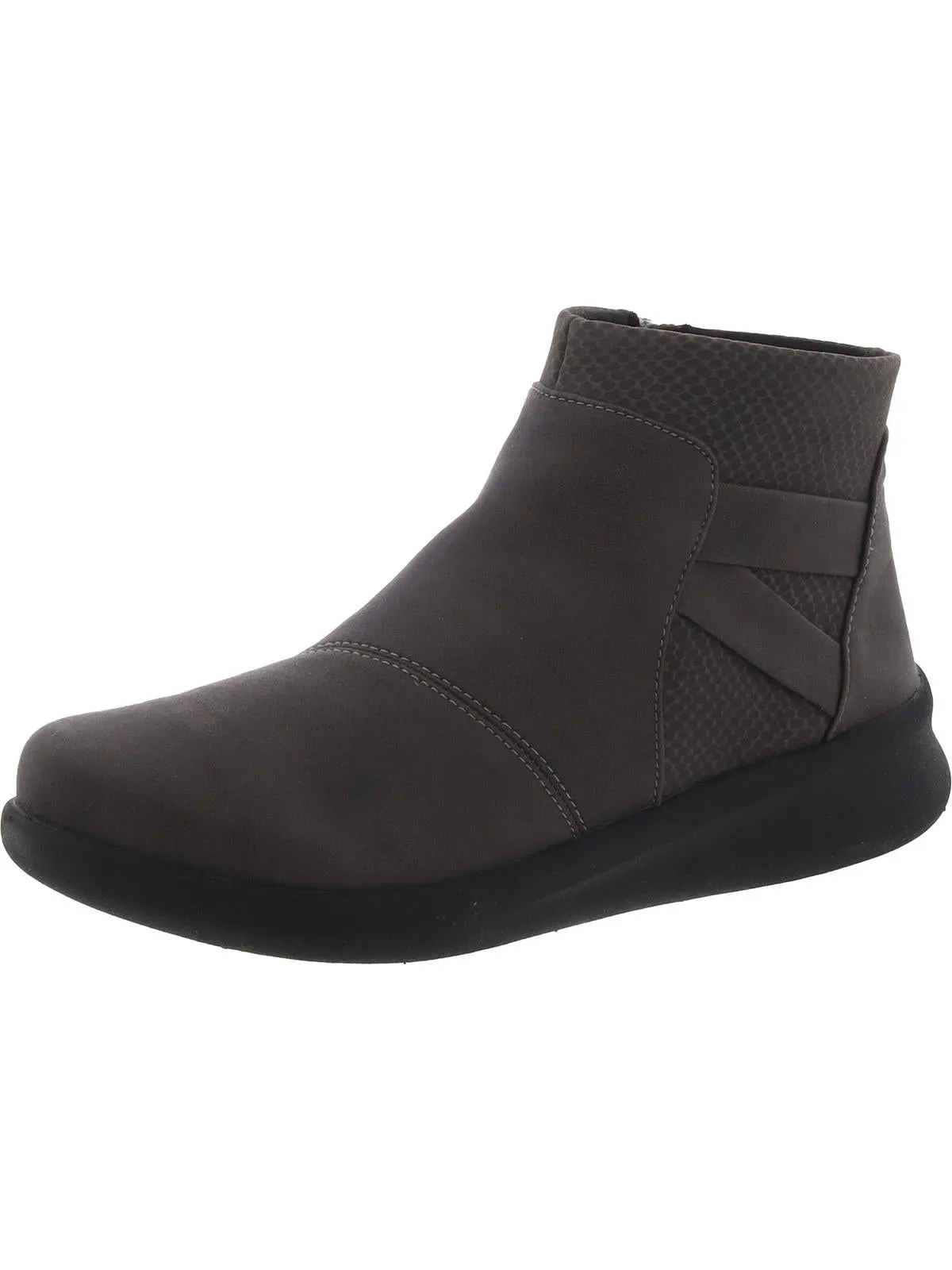 SILLIAN2.0 HI Womens Crossed straps Side zipper Ankle Boots