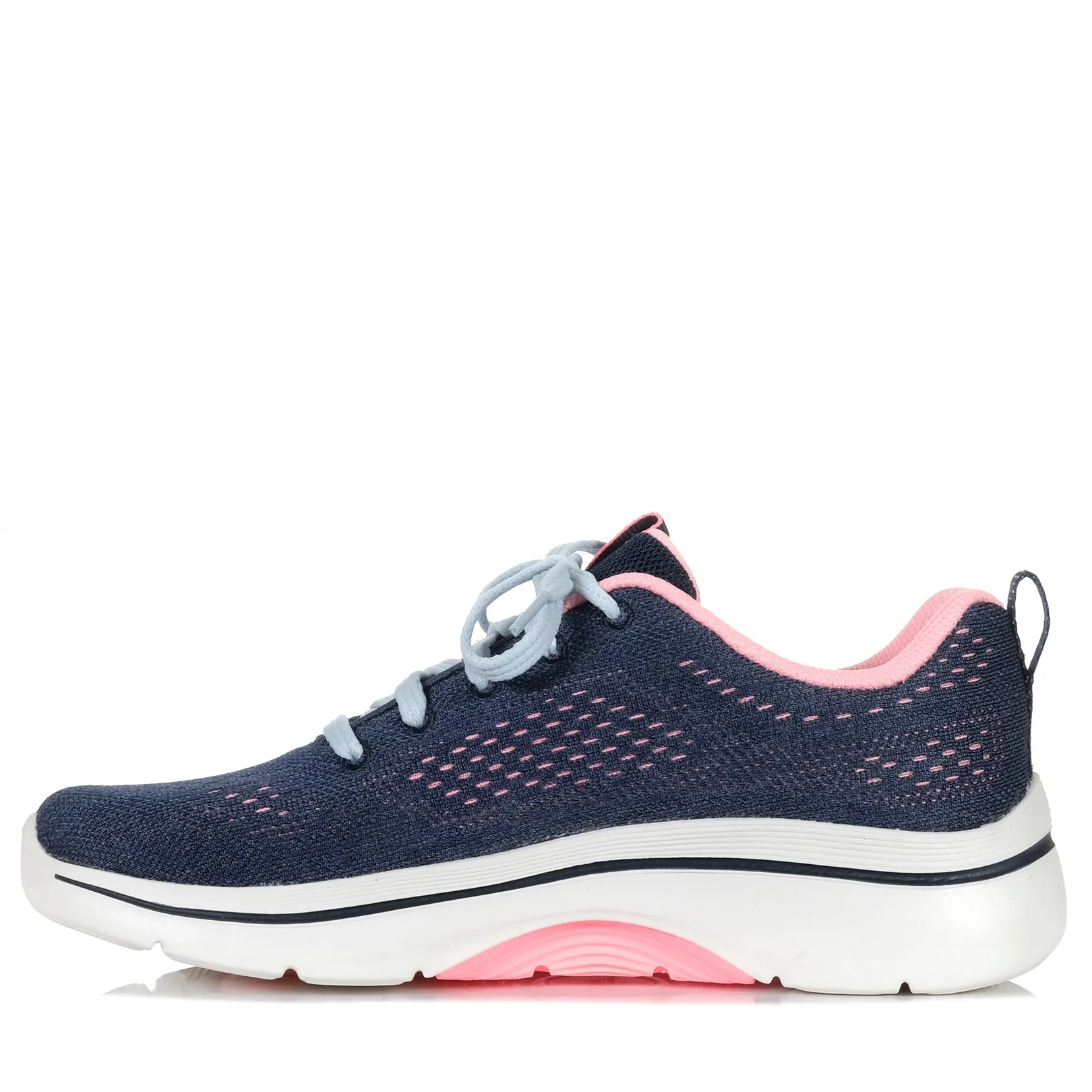 Skechers GOwalk Arch Fit 2.0 - Vivid Sunset 125311 Navy/Hot Pink Shoes_Skechers