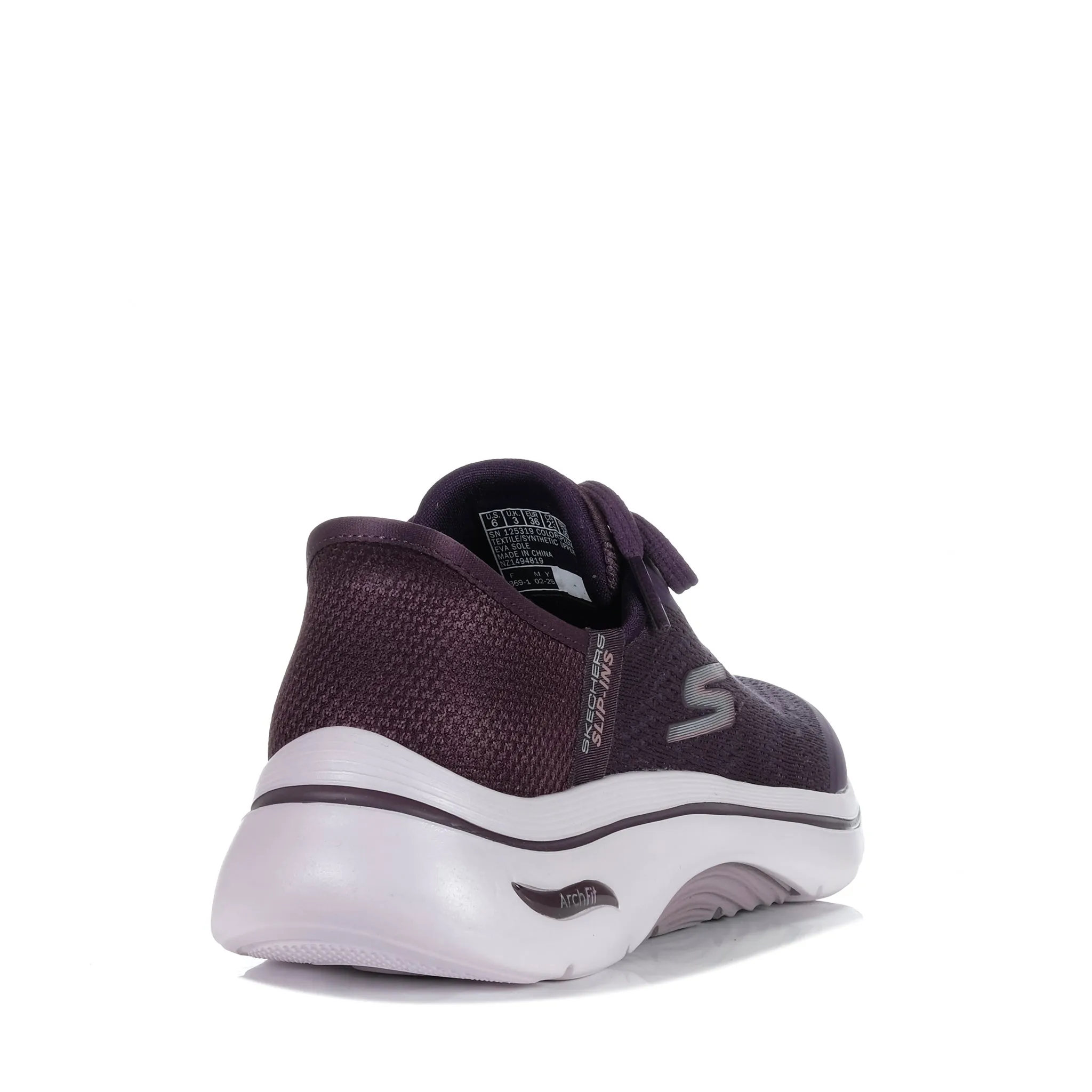 Skechers Slip-Ins: GOwalk Arch Fit 2.0 - Valencia 125319 Plum Shoes_Skechers