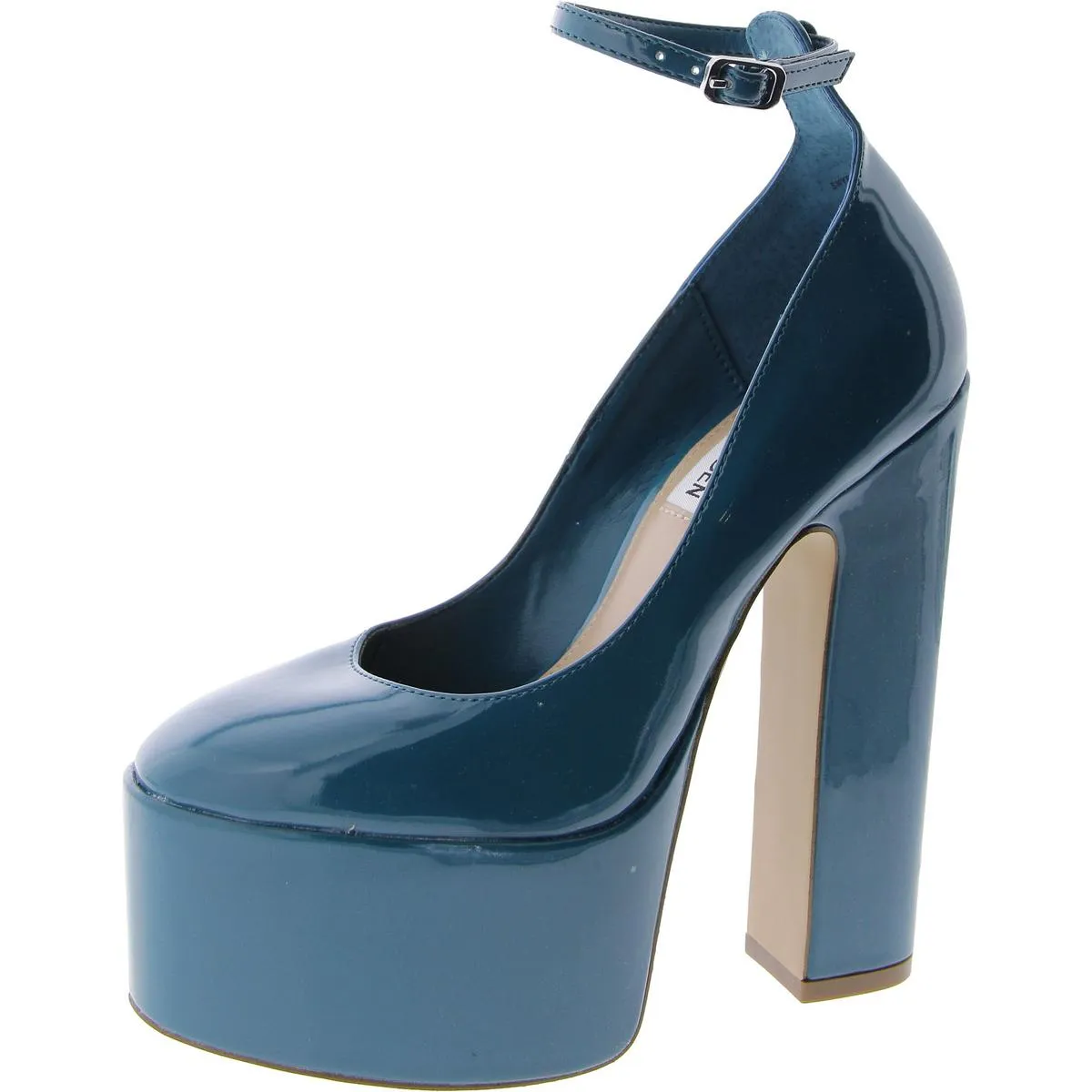 SKYRISE Womens Ankle Strap Platform Platform Heels