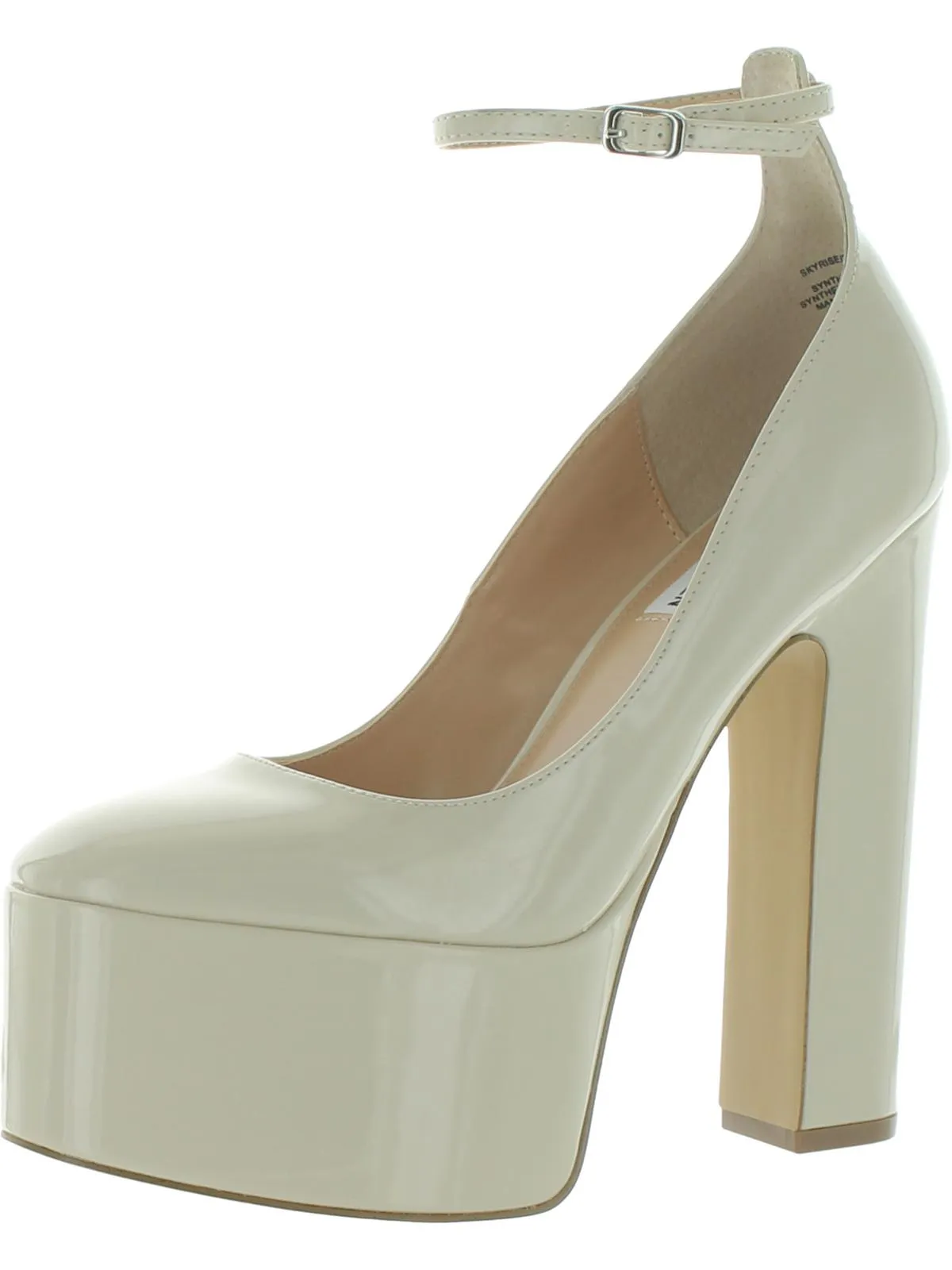 SKYRISE Womens Ankle Strap Platform Platform Heels