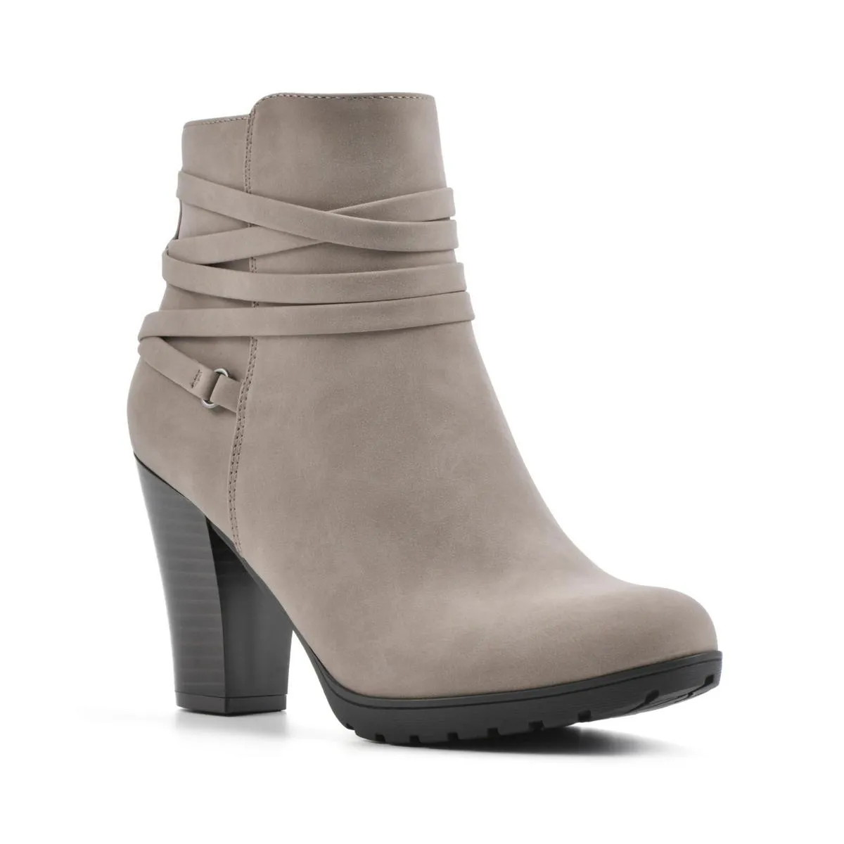 Spade Womens Faux Leather Booties Ankle Boots