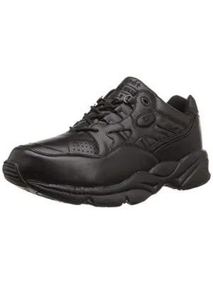 Stability Walker Womens Perforated Slip Resistant Walking Shoes