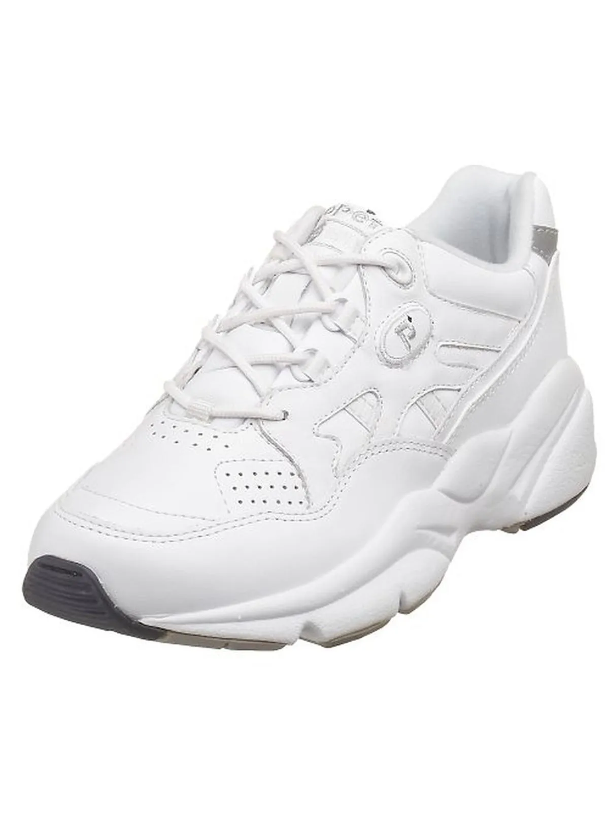 Stability Walker Womens Perforated Slip Resistant Walking Shoes
