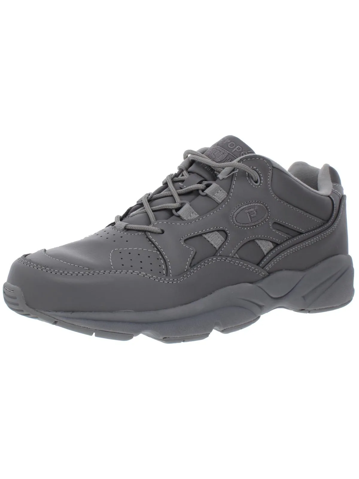 Stability Walker Womens Perforated Slip Resistant Walking Shoes