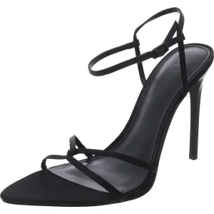 Stellina Womens Strappy Leather Ankle Strap