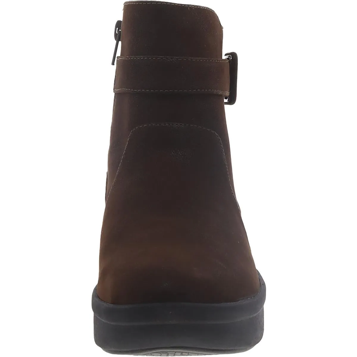 Step Rosebelle Womens Faux Suede Zip Up Ankle Boots