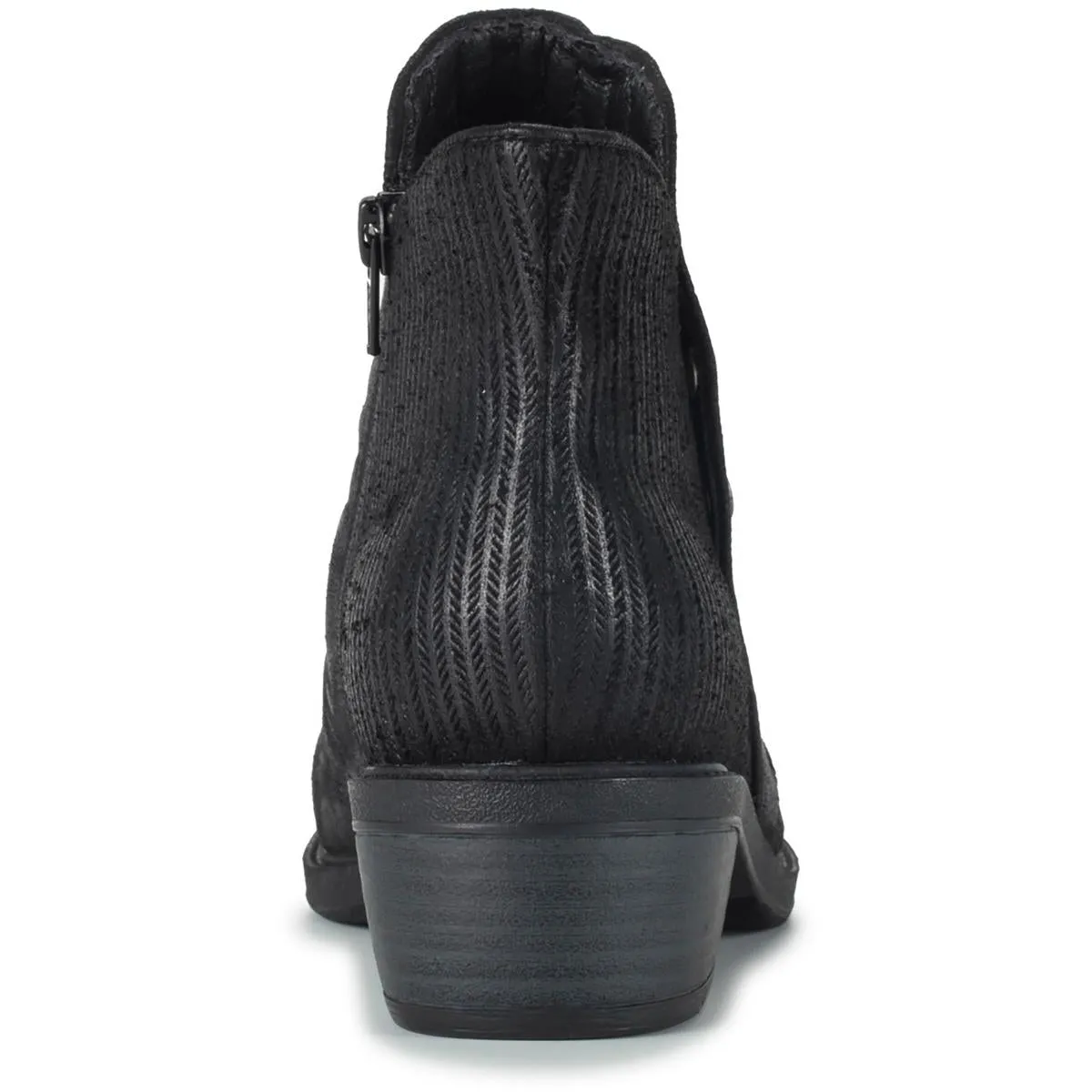 Stevie Womens Faux Leather Ankle Booties