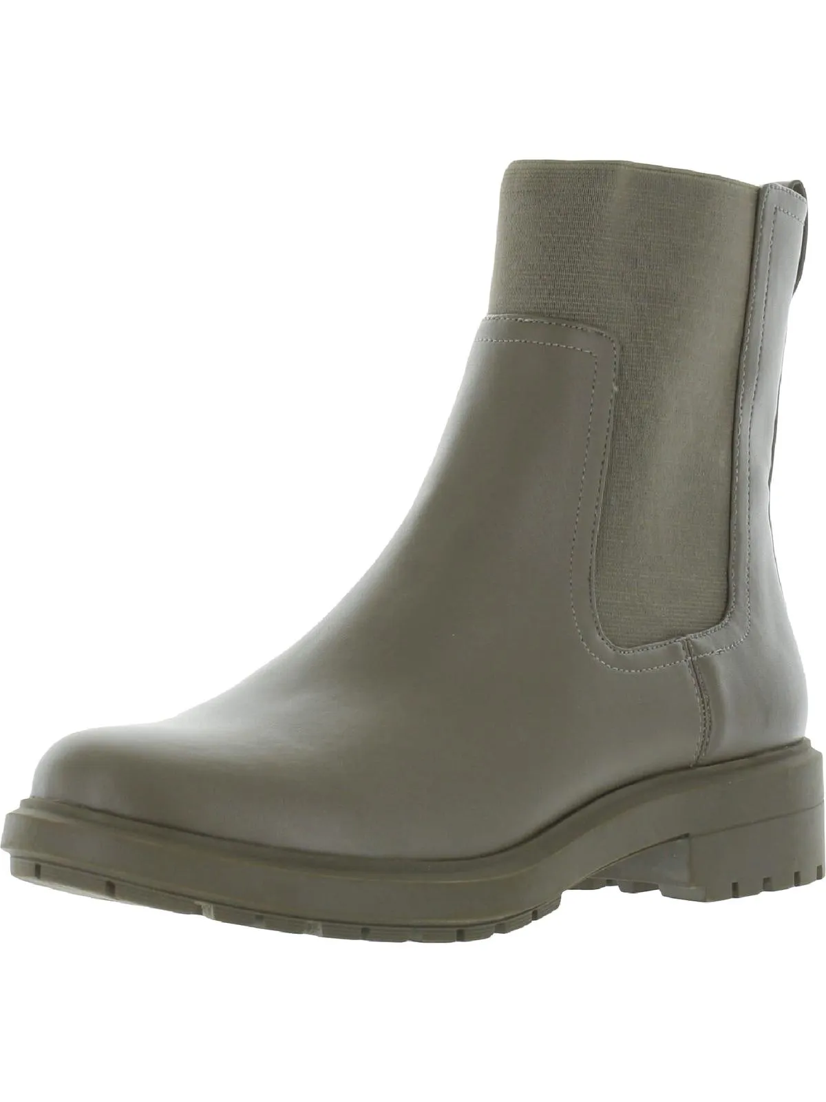 Tackoma Womens Faux Leather Manmade Ankle Boots