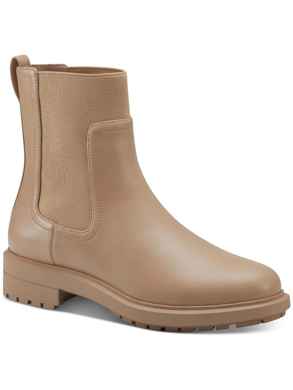 Tackoma Womens Faux Leather Manmade Ankle Boots
