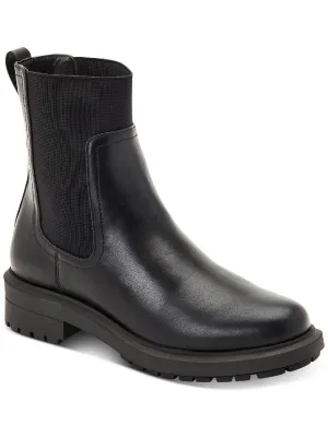 Tackoma Womens Faux Leather Manmade Ankle Boots