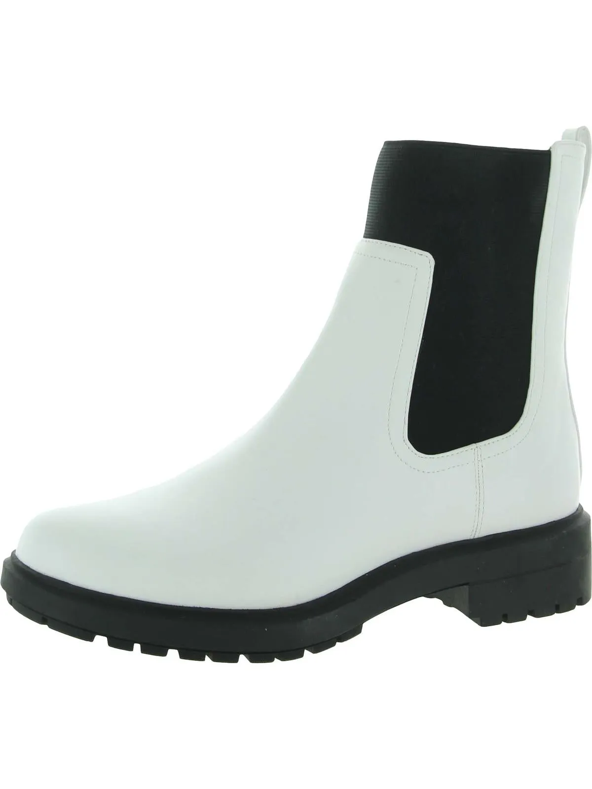 Tackoma Womens Faux Leather Manmade Ankle Boots