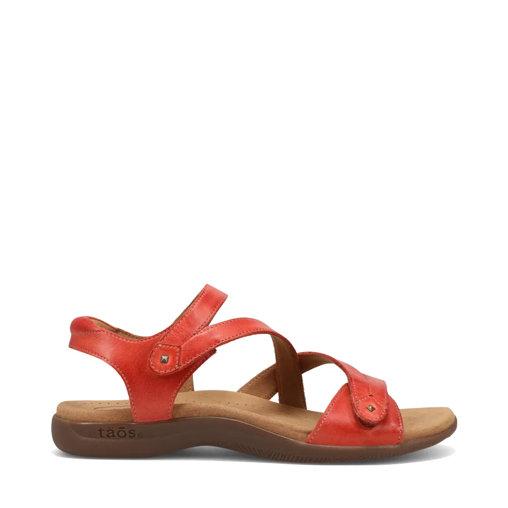 Taos Women's Big Time Sandal in Bruschetta Red