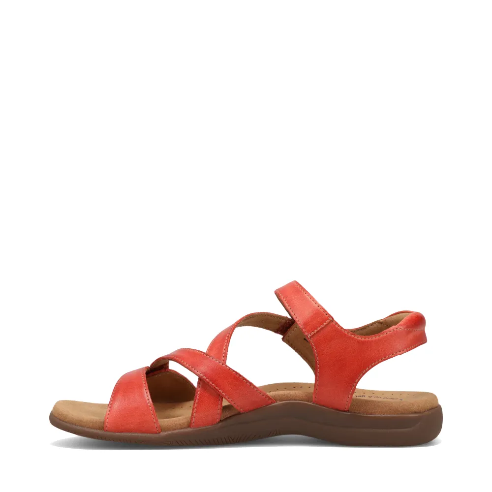 Taos Women's Big Time Sandal in Bruschetta Red