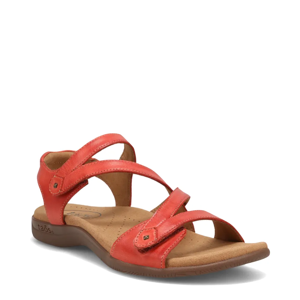 Taos Women's Big Time Sandal in Bruschetta Red