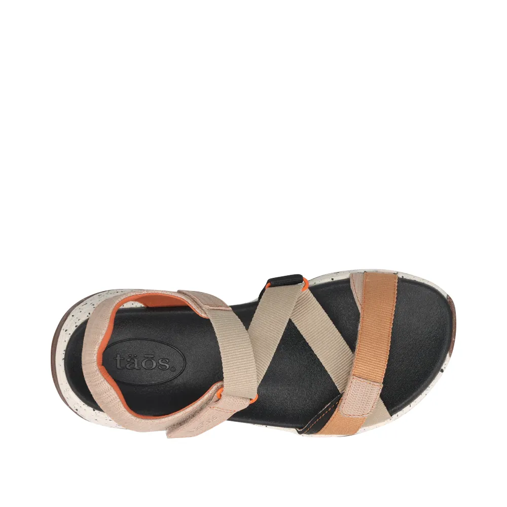 Taos Women's Super Z Sandal in Tan Multi