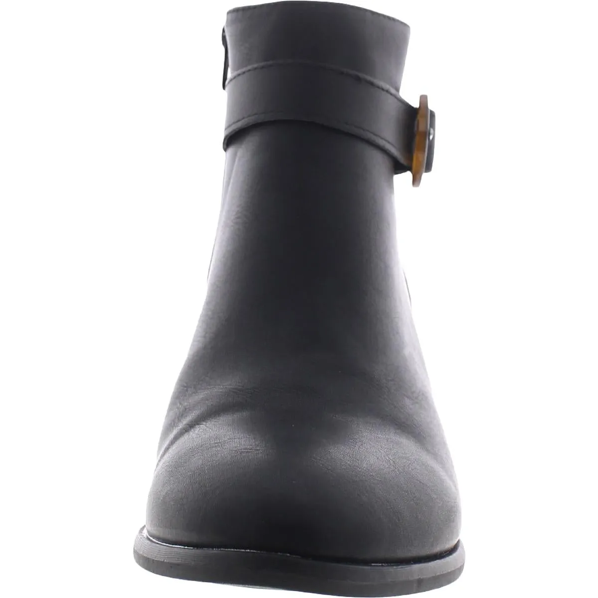 Tasya Womens Faux Leather Ankle Ankle Boots