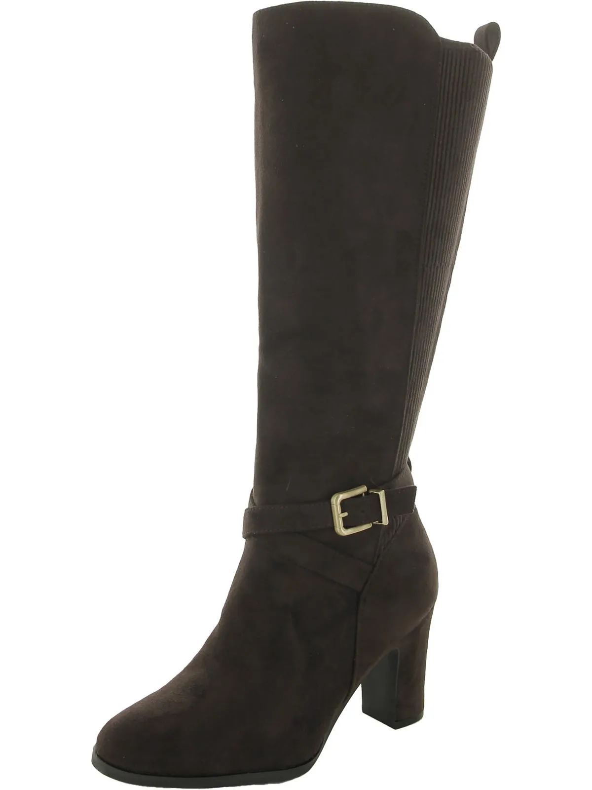 Teals Womens Faux Leather Tall Knee-High Boots
