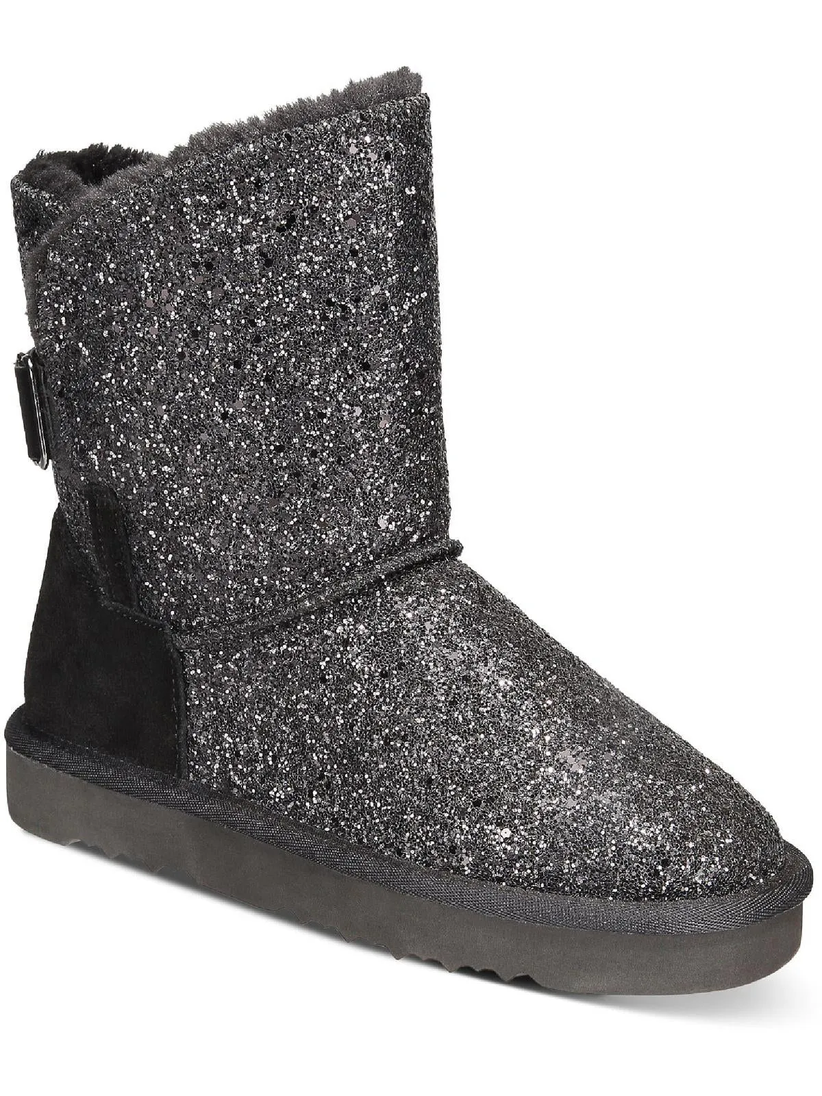 Teenyy Womens Suede Pull On Ankle Boots