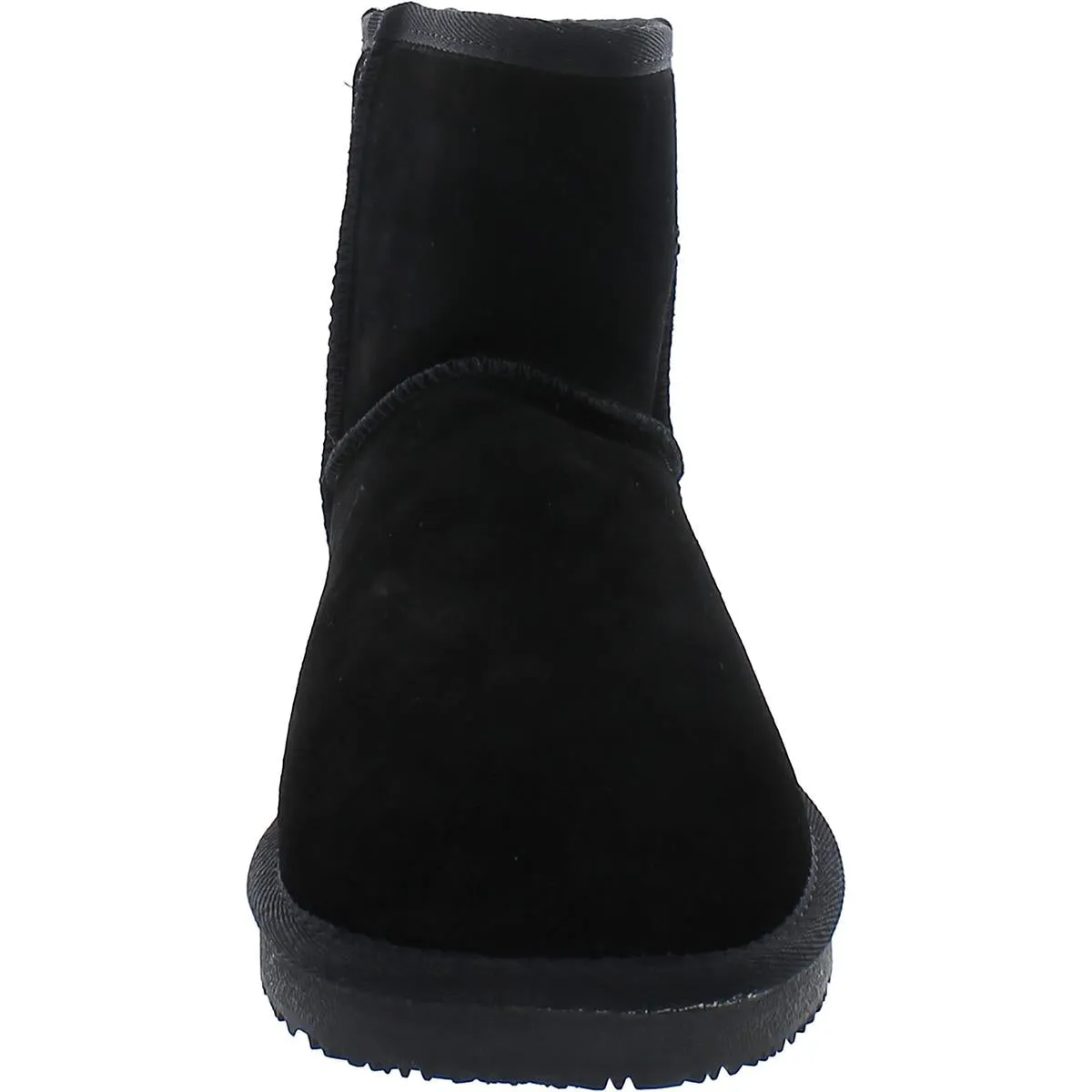 Thimble Womens Suede Fur Lined Ankle Boots