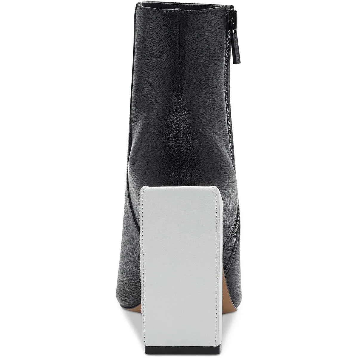 Timea Womens Leather Heels Ankle Boots