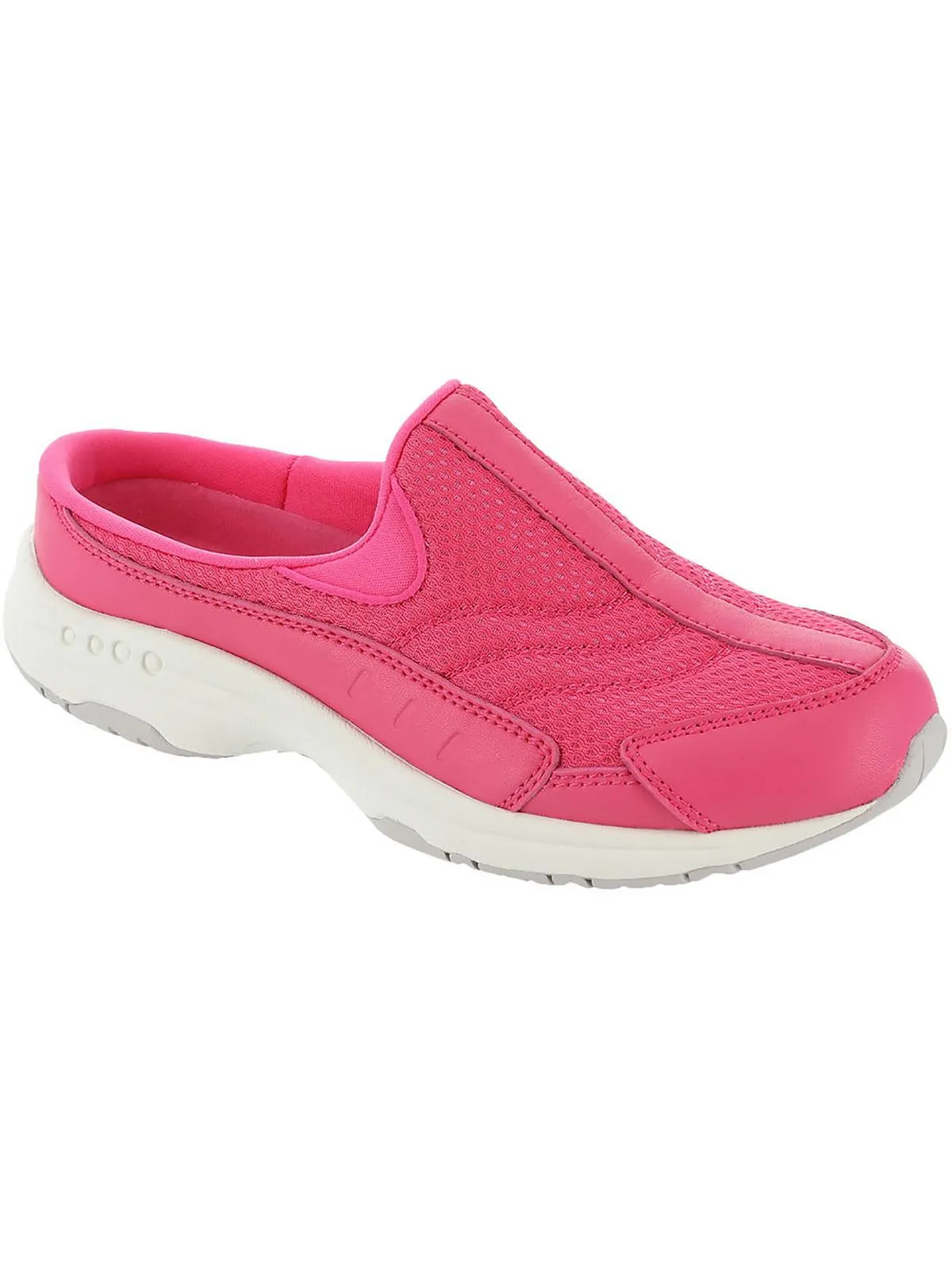 Travel Time 90 Womens Suede Slip On Walking Shoes