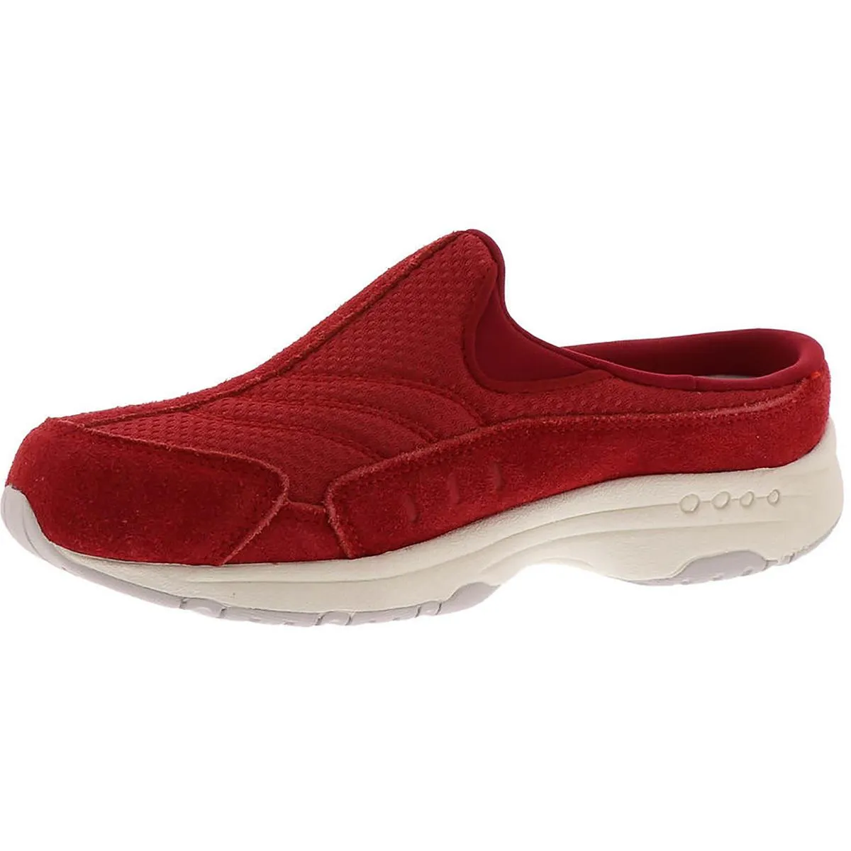 Travel Time 90 Womens Suede Slip On Walking Shoes