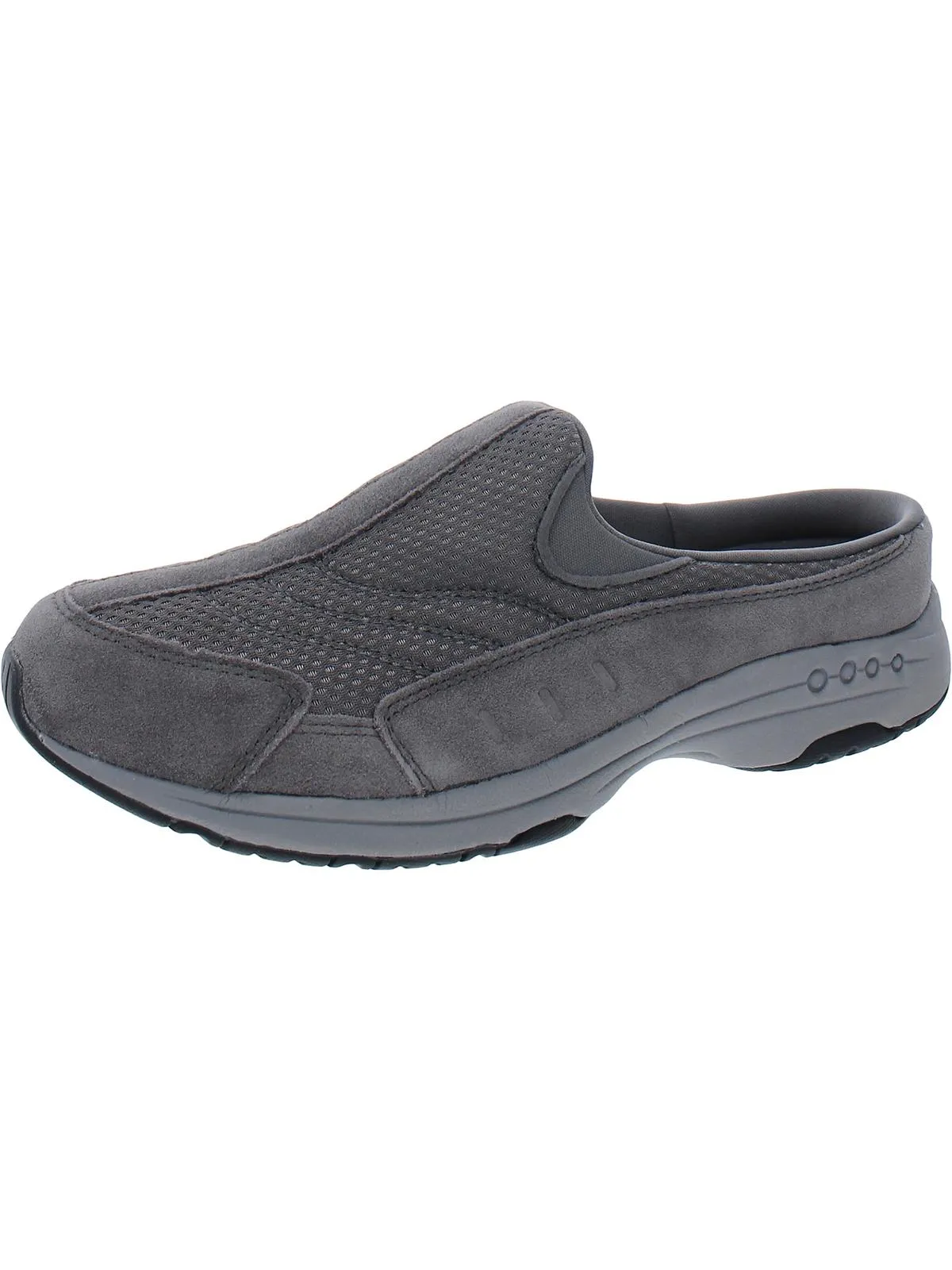 Travel Time 90 Womens Suede Slip On Walking Shoes