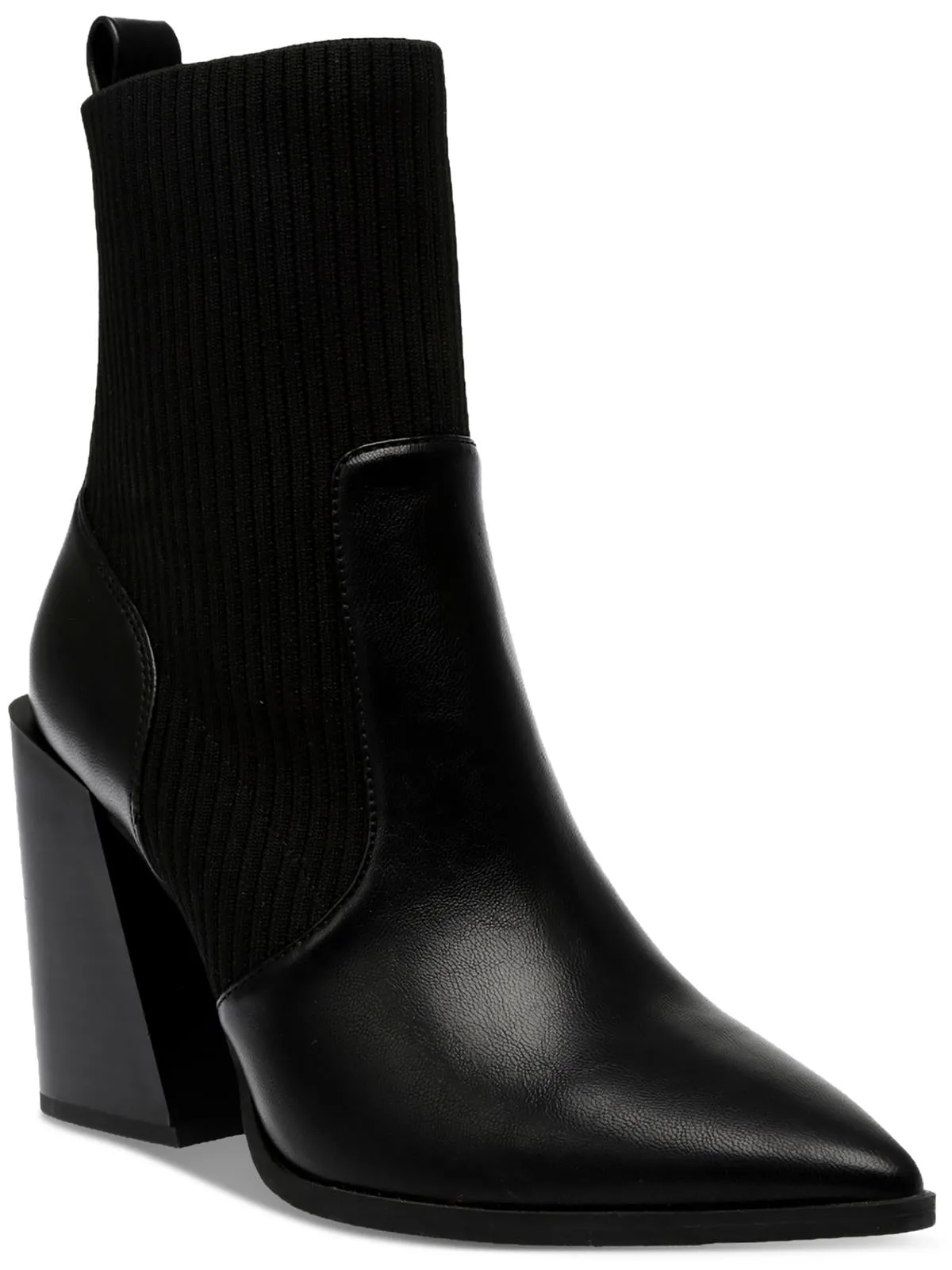 Trinityy Womens Faux Leather Ankle Booties