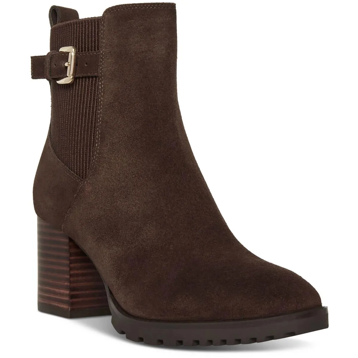 Triston Womens Block Heel Pointed Toe Ankle Boots