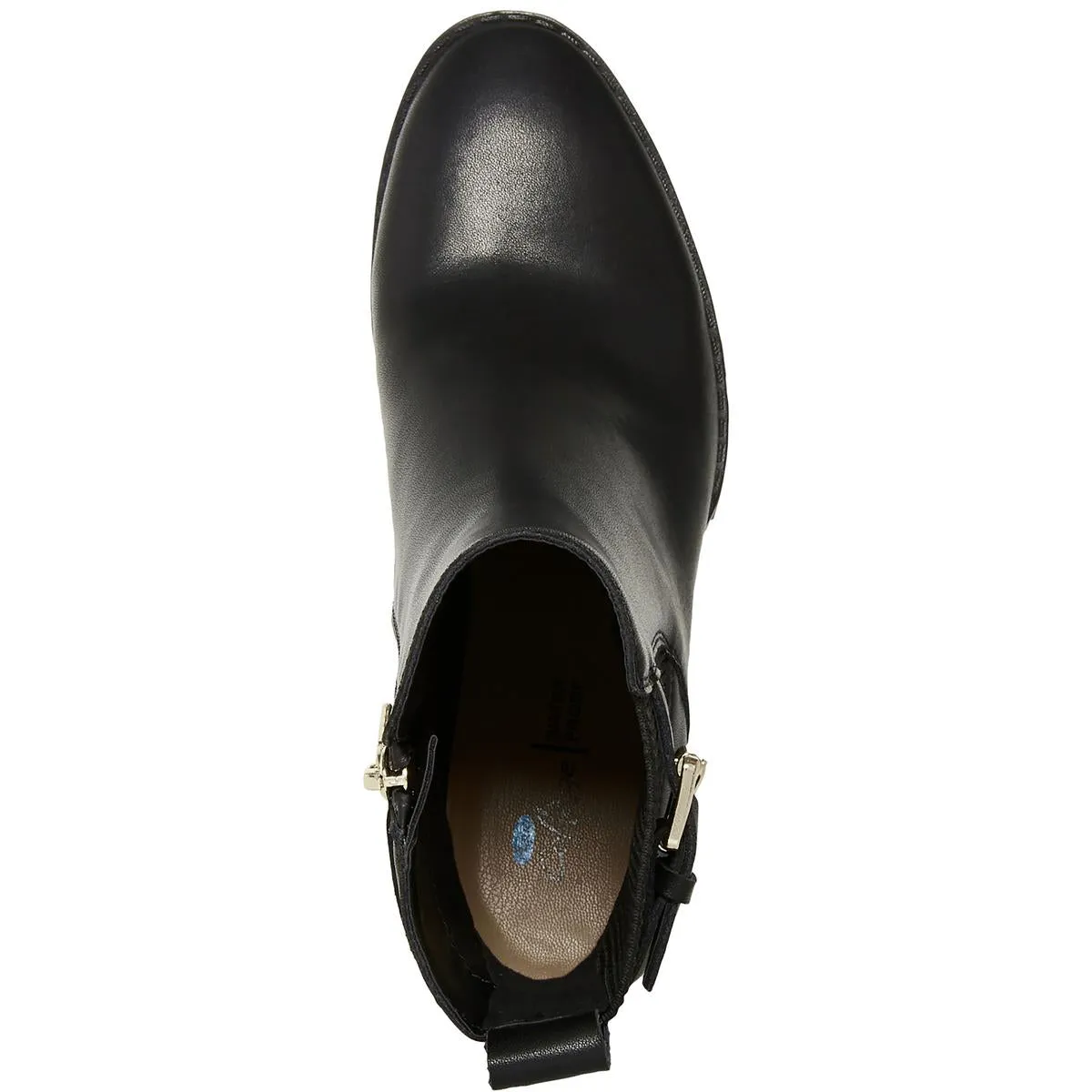 Triston Womens Block Heel Pointed Toe Ankle Boots