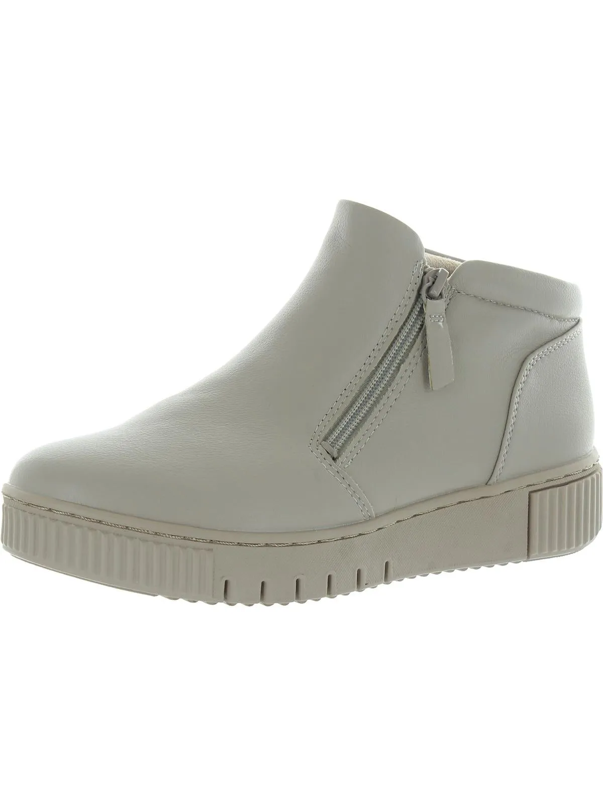 Turner Mid Womens Faux Leather Comfort Booties